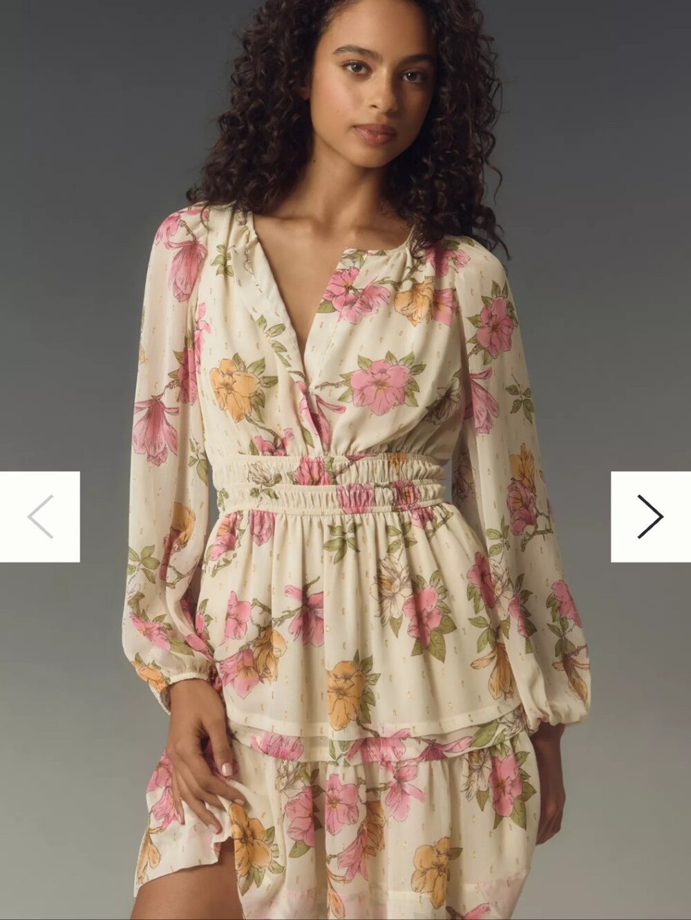 Maeve Anthropologie Somerset Mini Dress: Long-Sleeve Edition